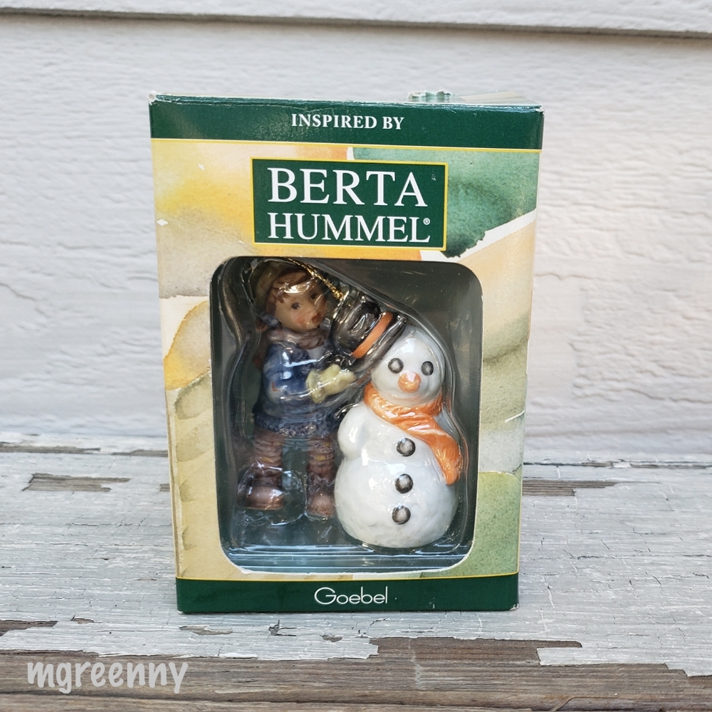 Goebel Berta Hummel Crowning Touch Xmas Ornament
